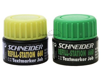 navulling voor viltstift-tekstmarker, geel, 30 ml